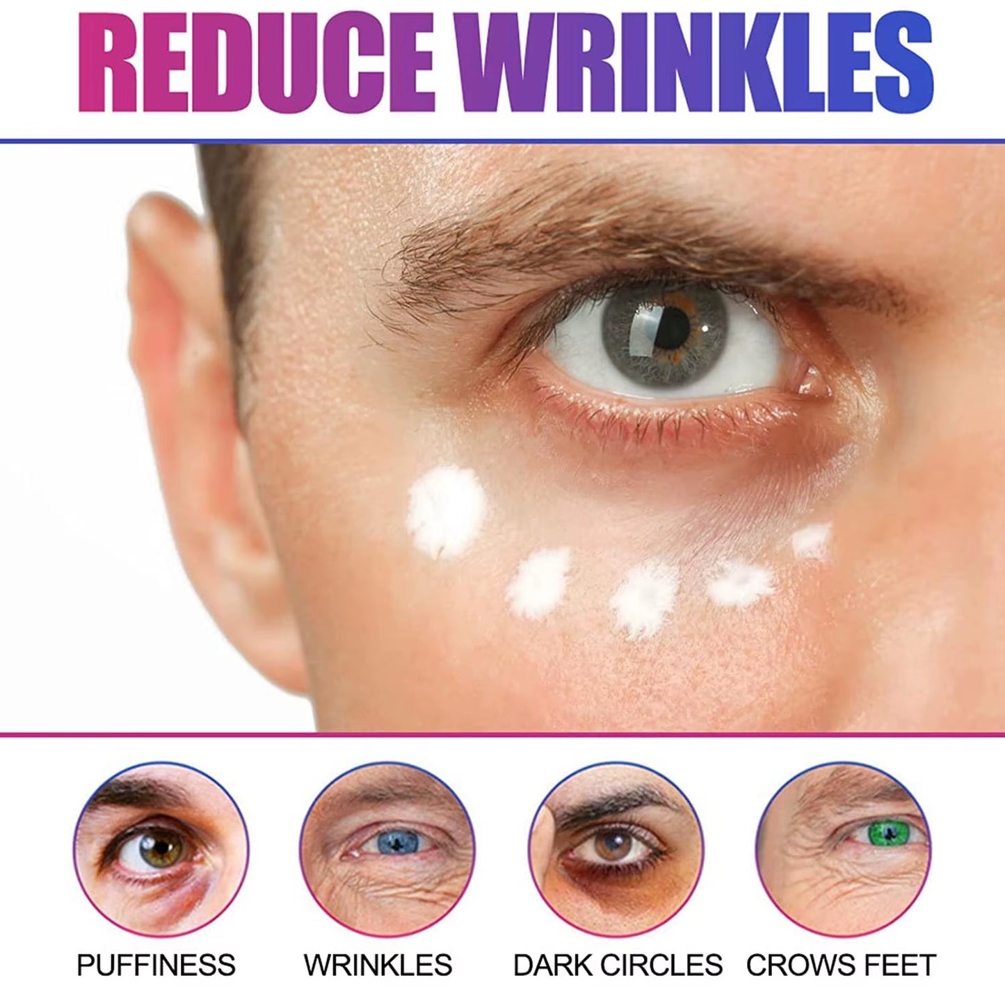 1/2/3/5/10 PCS Lifting Eye Gel, Lifts Firming Eye Tightener Men Eyecream Antiaging